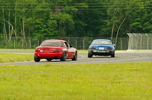 Gordon Kuhnley's and Andrew Jenkins' Spec Miata Mazda Miatas