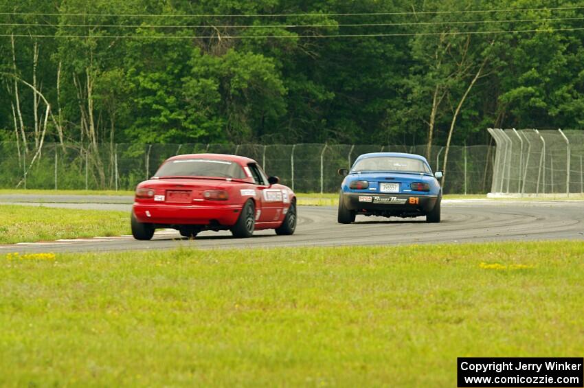 Gordon Kuhnley's and Andrew Jenkins' Spec Miata Mazda Miatas