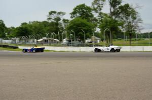 Ron Boltik's and Martin Wiedenhoeft's Spec Racer Ford 3s