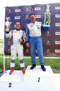 Formula Enterprises Podium) 1. Jed Copham and 2. Dave Schaal