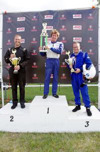 Spec Miata podium) 1. Jamey Randall, 2. Chris Craft, 3. Gordon Kuhnley