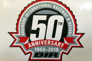 BIR 50th Anniversary logo