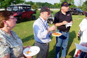 Ann Hefty, Rob Woolston and Dick Lubotina