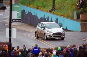 Paul Dickinson / Alison LaRoza Ford Fiesta on SS15, Lakeshore Drive.