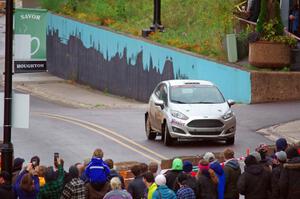 Paul Dickinson / Alison LaRoza Ford Fiesta on SS15, Lakeshore Drive.