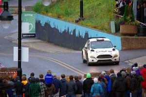 John Coyne / Doug Nagy Ford Fiesta RS on SS15, Lakeshore Drive.