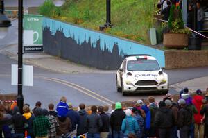 John Coyne / Doug Nagy Ford Fiesta RS on SS15, Lakeshore Drive.