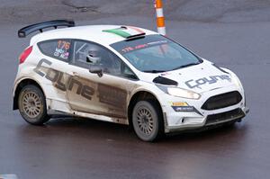 John Coyne / Doug Nagy Ford Fiesta RS on SS15, Lakeshore Drive.