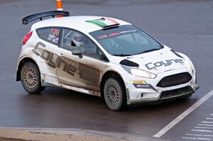 John Coyne / Doug Nagy Ford Fiesta RS on SS15, Lakeshore Drive.