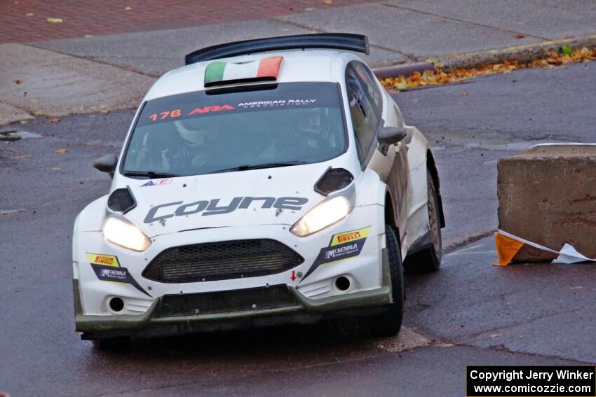 John Coyne / Doug Nagy Ford Fiesta RS on SS15, Lakeshore Drive.