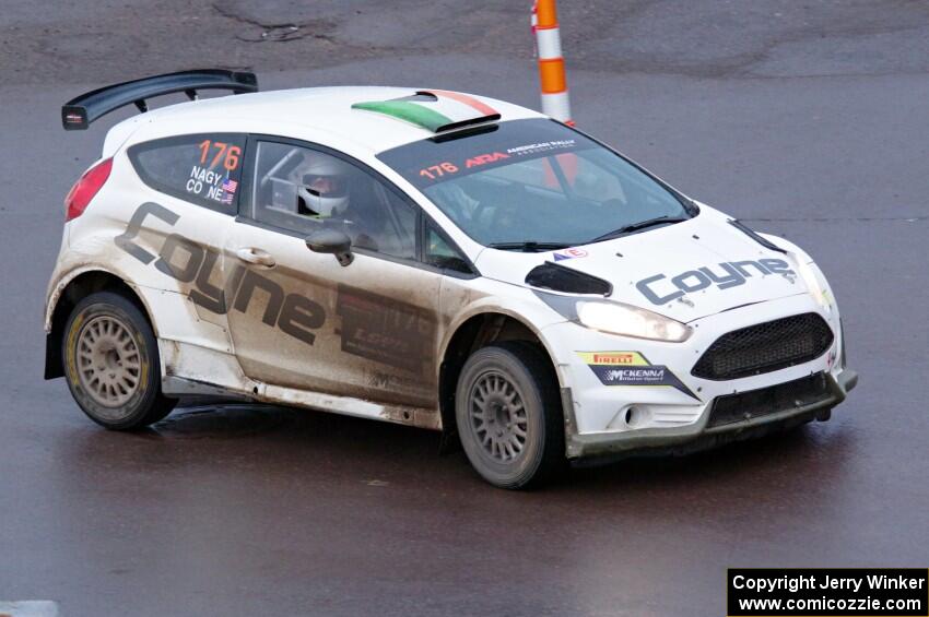 John Coyne / Doug Nagy Ford Fiesta RS on SS15, Lakeshore Drive.