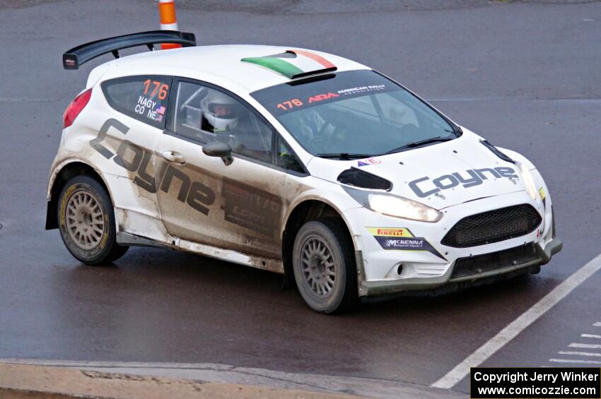 John Coyne / Doug Nagy Ford Fiesta RS on SS15, Lakeshore Drive.