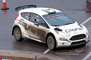 John Coyne / Doug Nagy Ford Fiesta RS on SS15, Lakeshore Drive.