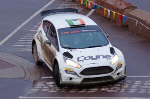 John Coyne / Doug Nagy Ford Fiesta RS on SS15, Lakeshore Drive.