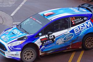 Piotr Fetela / Dominik Jozwiak Ford Fiesta on SS15, Lakeshore Drive.