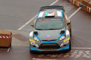 Barry McKenna / Andrew Hayes Ford Fiesta on SS15, Lakeshore Drive.