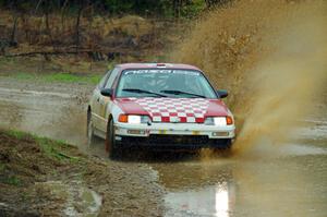 Sean Burke / Nate Werner Honda CRX on SS1, J5 North I.