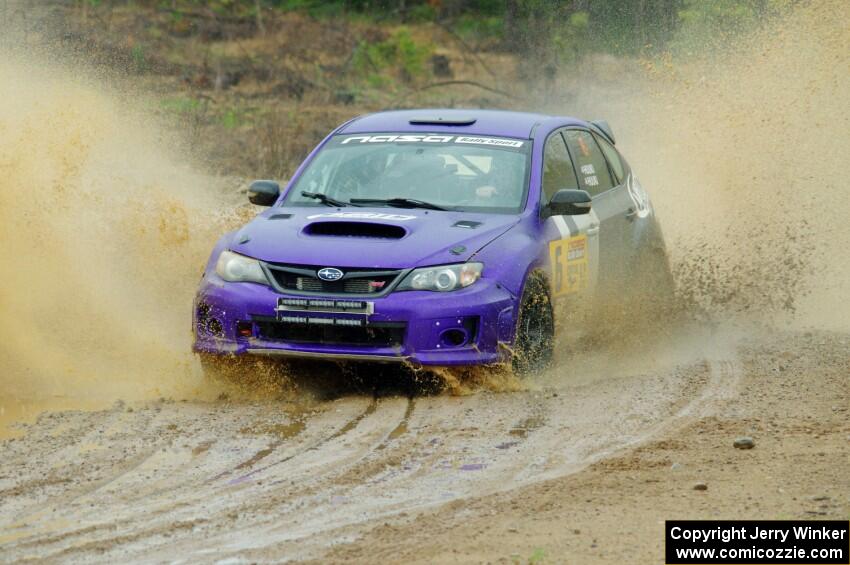 Matt Huuki / Jadyn Huuki Subaru WRX STi on SS1, J5 North I.