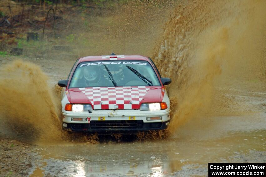 Sean Burke / Nate Werner Honda CRX on SS1, J5 North I.