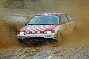 Sean Burke / Nate Werner Honda CRX on SS1, J5 North I.