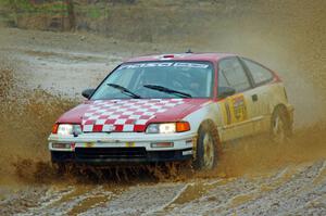 Sean Burke / Nate Werner Honda CRX on SS1, J5 North I.