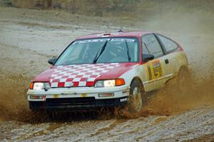 Sean Burke / Nate Werner Honda CRX on SS1, J5 North I.