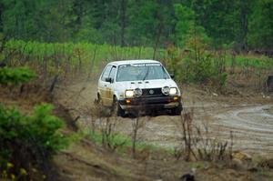 Adam VanDamme / Taylor Haelterman VW Golf on SS1, J5 North I.