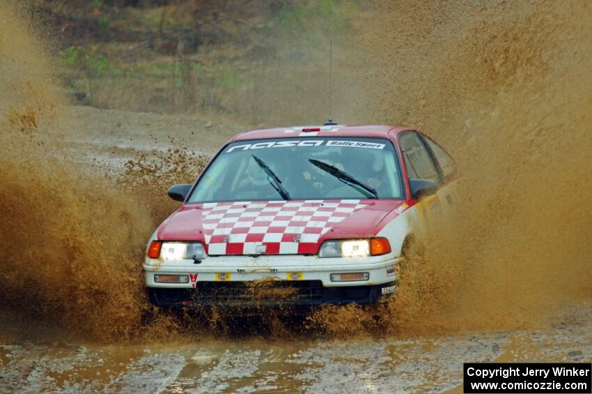 Sean Burke / Nate Werner Honda CRX on SS1, J5 North I.