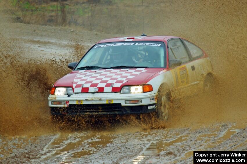 Sean Burke / Nate Werner Honda CRX on SS1, J5 North I.