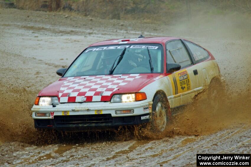 Sean Burke / Nate Werner Honda CRX on SS1, J5 North I.