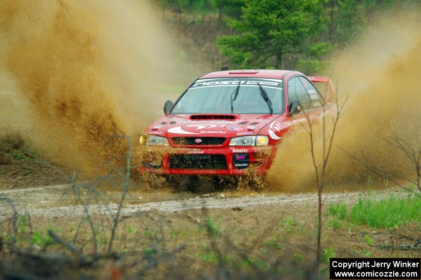 Ele Bardha / Corrina Roshea Subaru WRX STi on SS1, J5 North I.