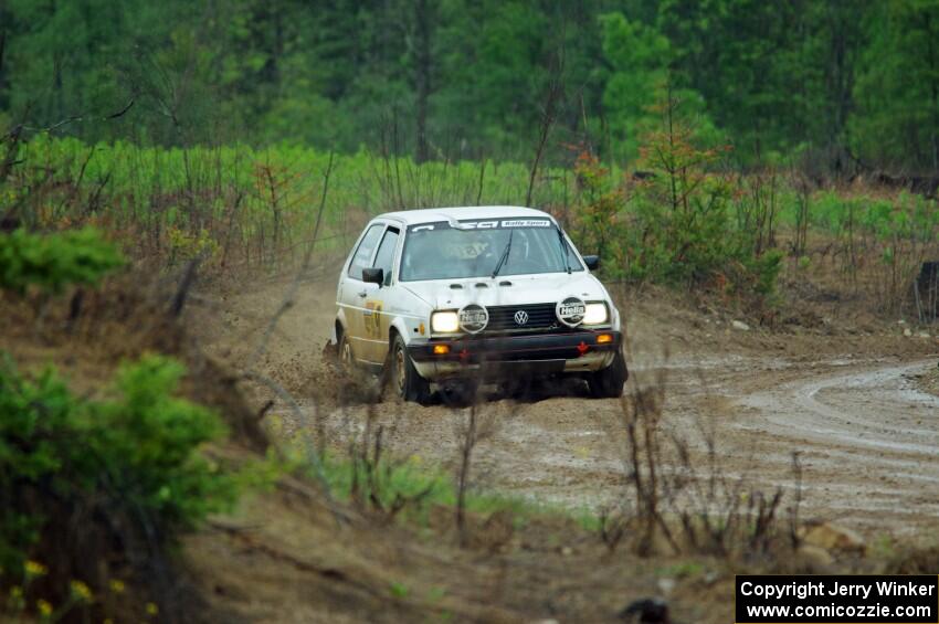 Adam VanDamme / Taylor Haelterman VW Golf on SS1, J5 North I.