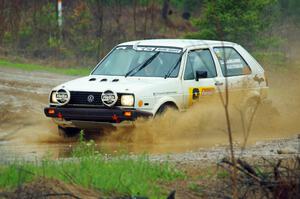 Adam VanDamme / Taylor Haelterman VW Golf on SS1, J5 North I.