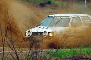 Adam VanDamme / Taylor Haelterman VW Golf on SS1, J5 North I.