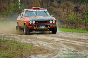 Mike Hurst / Rhianon Gelsomino Ford Capri on SS1, J5 North I.