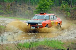 Mike Hurst / Rhianon Gelsomino Ford Capri on SS1, J5 North I.