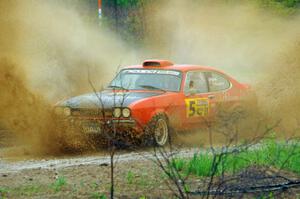 Mike Hurst / Rhianon Gelsomino Ford Capri on SS1, J5 North I.