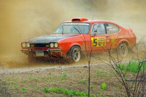 Mike Hurst / Rhianon Gelsomino Ford Capri on SS1, J5 North I.