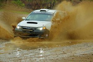 Todd Tortorelli / Cameron Carr Subaru WRX STi on SS1, J5 North I.