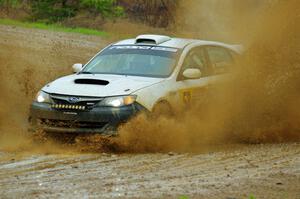 Todd Tortorelli / Cameron Carr Subaru WRX STi on SS1, J5 North I.