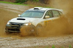 Todd Tortorelli / Cameron Carr Subaru WRX STi on SS1, J5 North I.