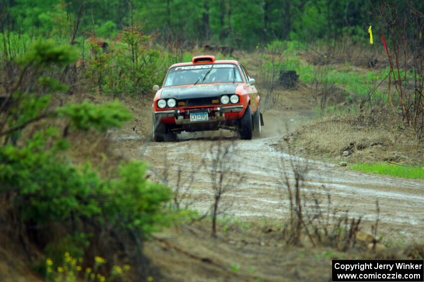 Mike Hurst / Rhianon Gelsomino Ford Capri on SS1, J5 North I.