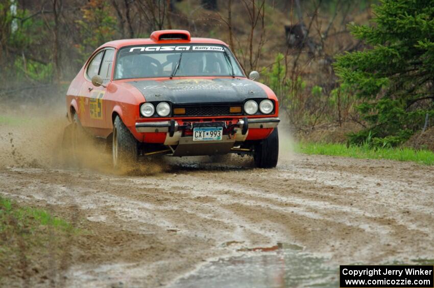 Mike Hurst / Rhianon Gelsomino Ford Capri on SS1, J5 North I.