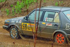 Cory Grant / Kevin Forde VW Jetta on SS1, J5 North I.