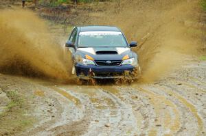 John Cirisan / Boyd Smith Subaru WRX STi on SS1, J5 North I.