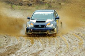 John Cirisan / Boyd Smith Subaru WRX STi on SS1, J5 North I.