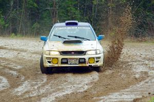 Tyler Matalas / Ian Hoge Subaru Impreza LX on SS1, J5 North I.