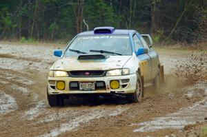 Tyler Matalas / Ian Hoge Subaru Impreza LX on SS1, J5 North I.