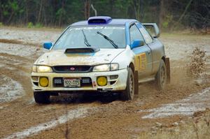 Tyler Matalas / Ian Hoge Subaru Impreza LX on SS1, J5 North I.