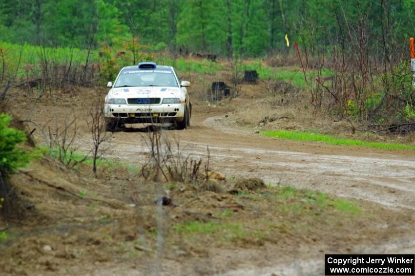 Tim Michel / Michelle Michel Audi A4 Quattro on SS3, J5 North II.